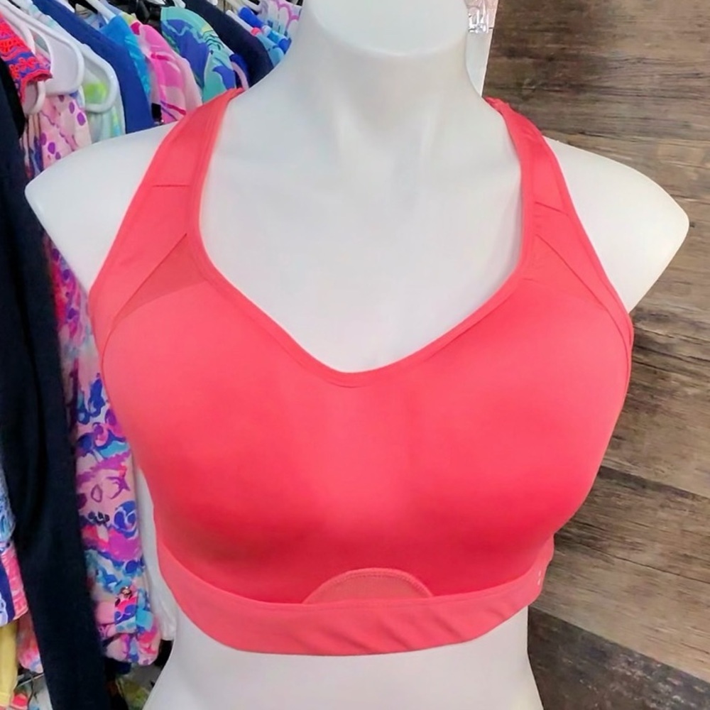 Layers Coral Sports Bra for Women